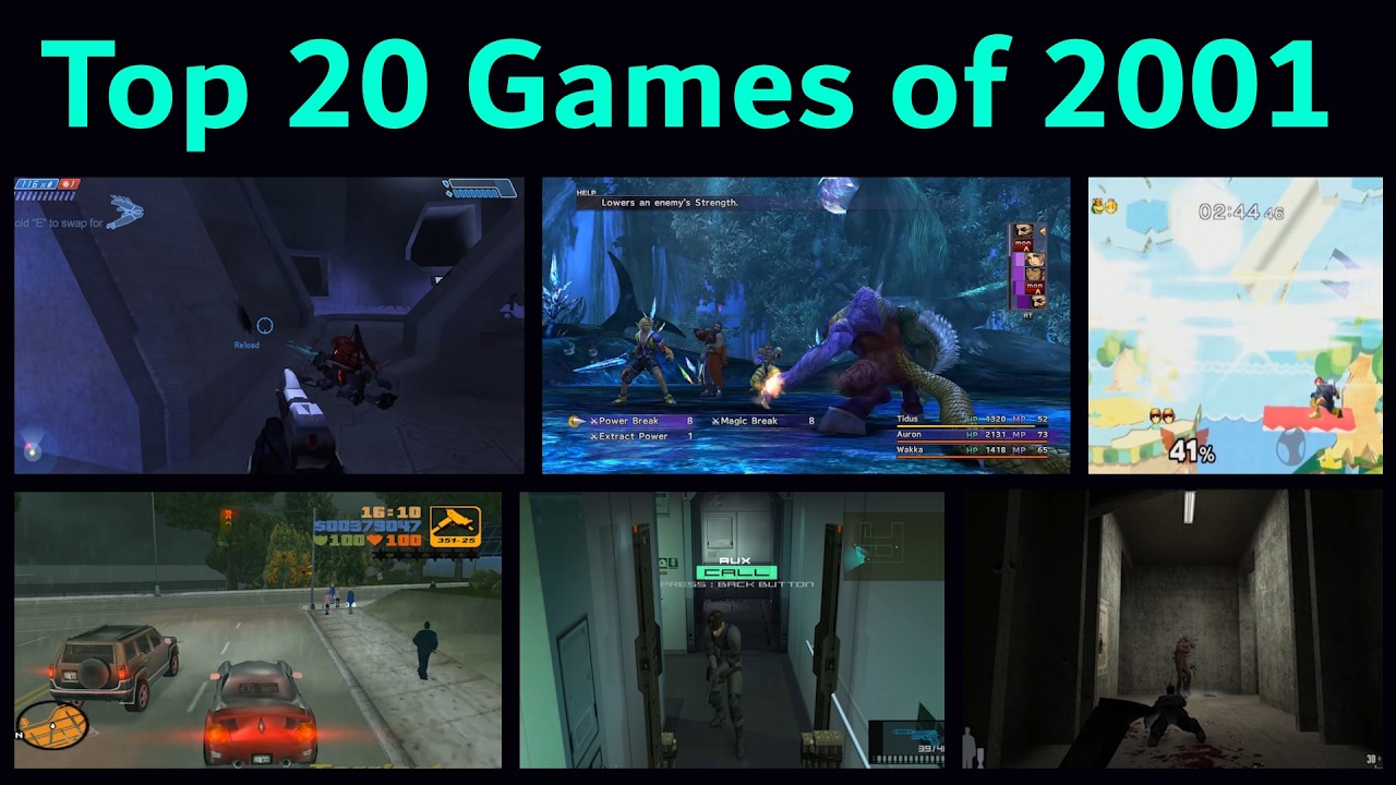 Top 20 Games of 2001