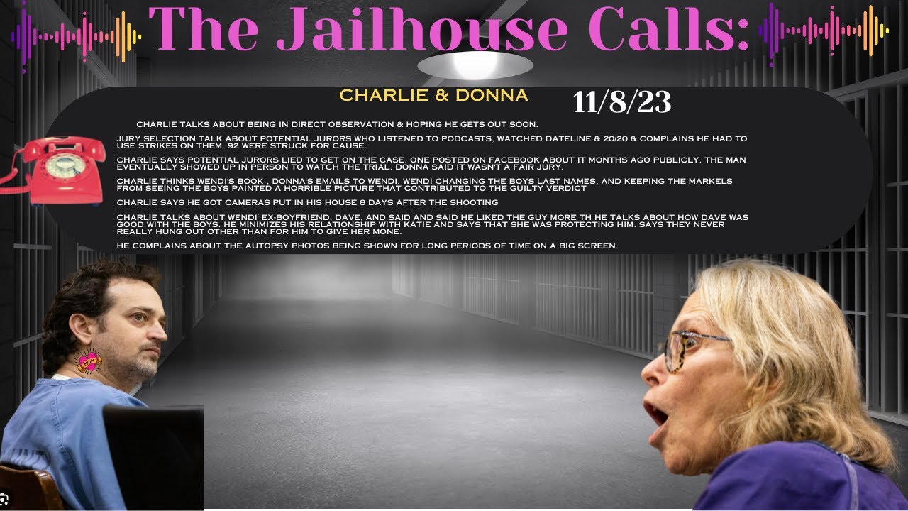 #charlieadelson & Donna - Blames Wendi's Books, Emails, Changing Of Names As Why He Looked Bad
