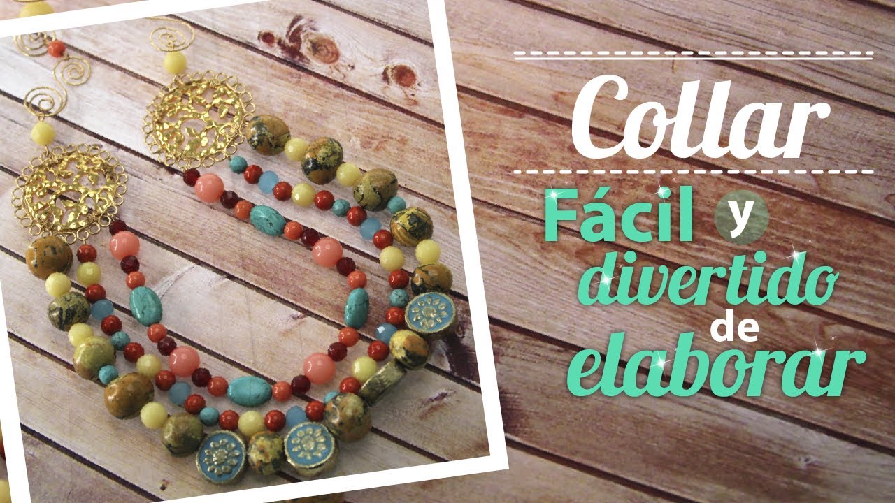 DIY Hazlo Tu Mismo: Como hacer un collar con figuras en alambrismo con Carolina Villacis Episodio 7