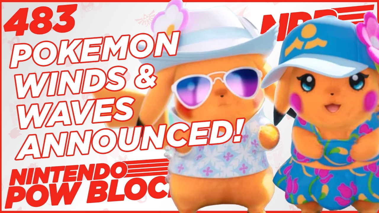 Pokemon Winds & Waves Games Announced for 2027 at Pokemon Presents - Nintendo Pow Block Episode 483