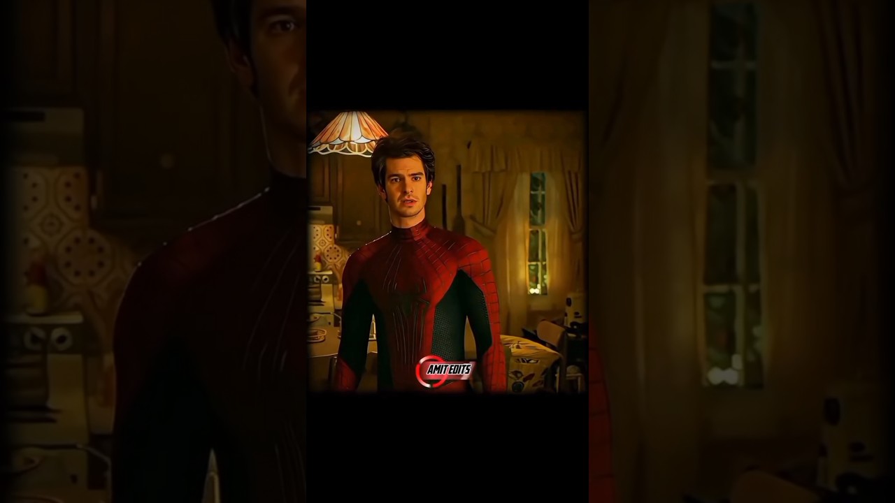 Peter Parker Meets Peter Parker 🕷️ | Spider-Man Emotional Status Hindi #shorts #viral
