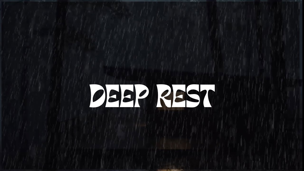 Deep Sleep with Cabin Rain SoundsGentle Night Rain Ambience @CozyStormRetreat 