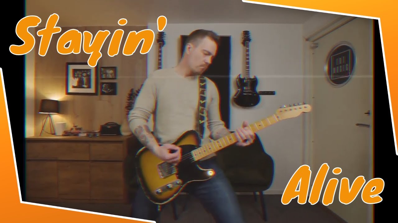 Bee Gees - Stayin' Alive (cover by Tom Roger Thu)