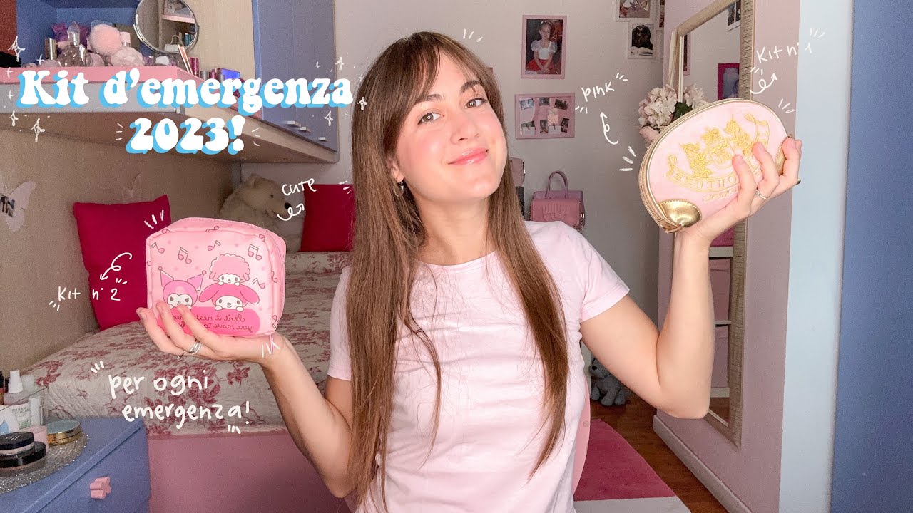 KIT EMERGENZA 2023 ~ Zaino e Borsa ~ Back to school