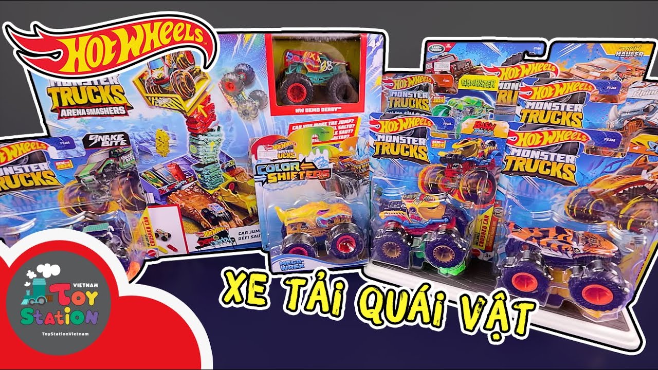 Xe tải quái vật Hot Wheels Monster Truck mới 2024 đã lên kệ ToyStation 889