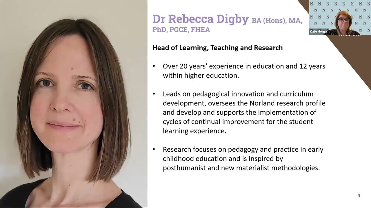 Norland Unwrapped – Our new BA (Hons) Early Childhood Education and Care and Norland Diploma course
