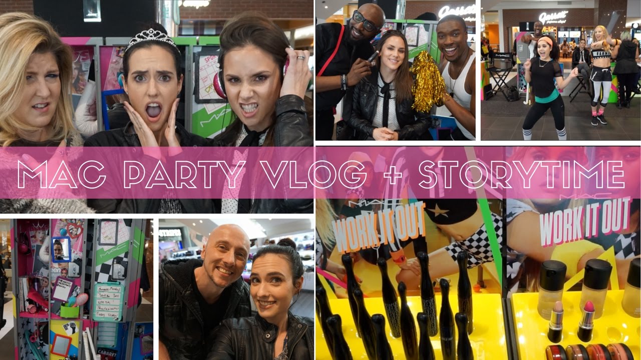 MAC Work It Out Event | Kinda Vlog + Storytime