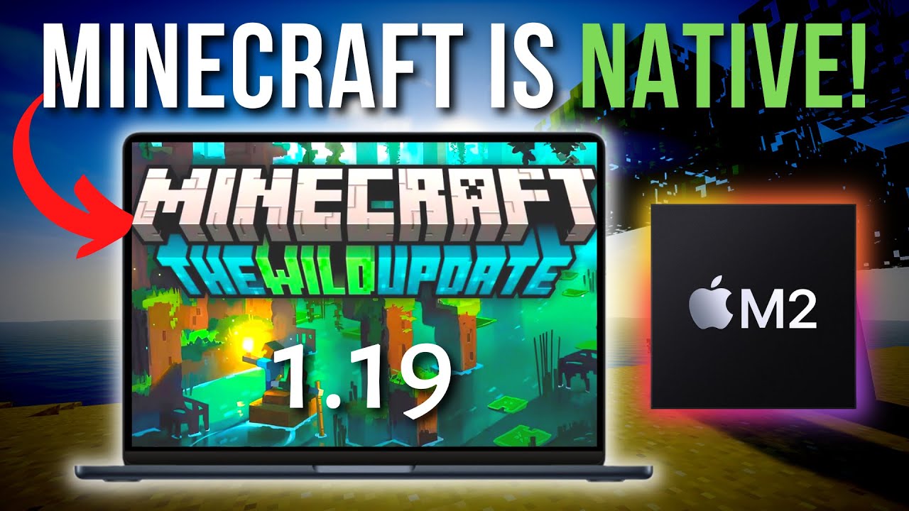 Minecraft is now officially NATIVE ARM on Apple Silicon Macs! 1.19 Fabric Iris shader mod tutorial