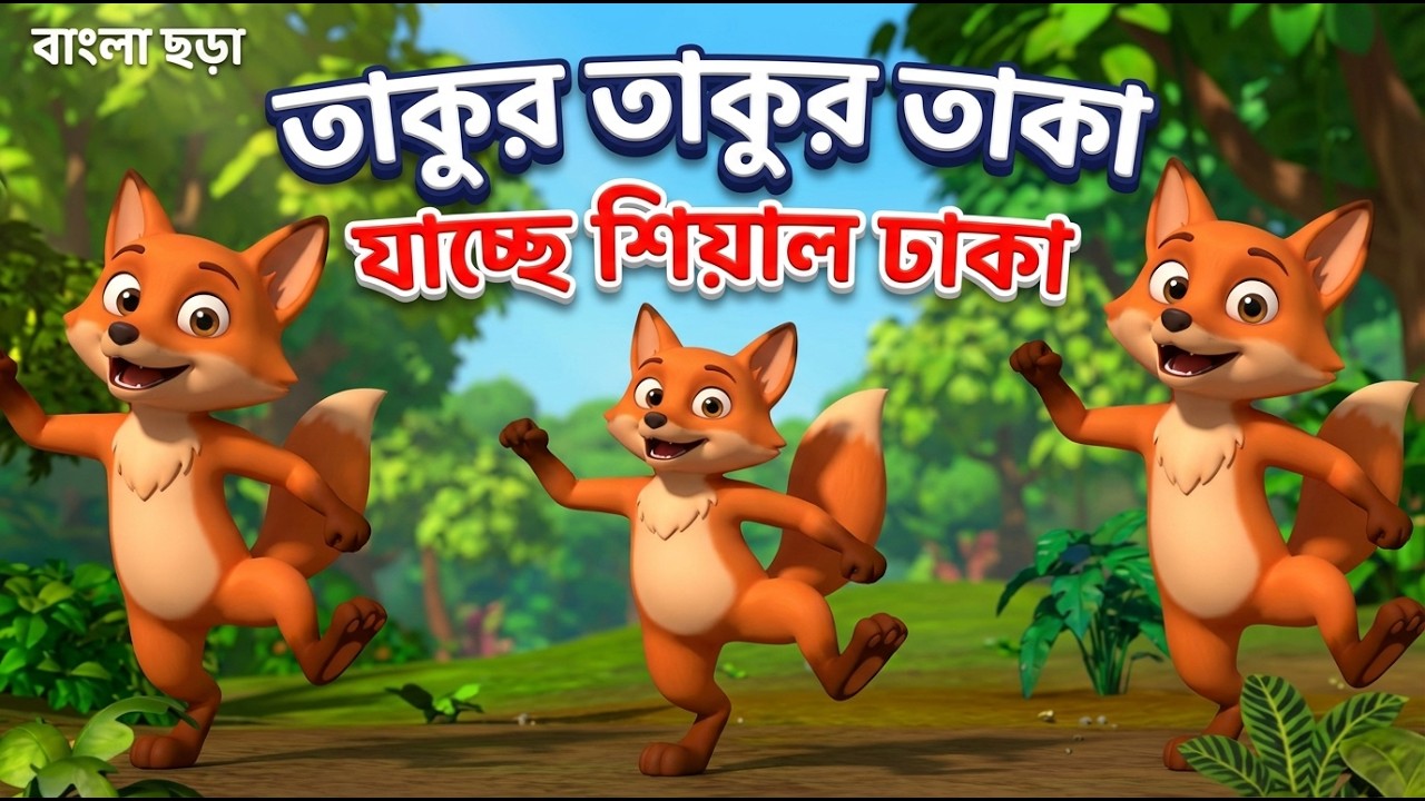 Takur Takur Taka | তাকুর তাকুর তাকা #বাংলা_ছড়া #Bangla_Rhymes  #তাকুর_তাকুর_তাকা #Takur_Takur_Taka