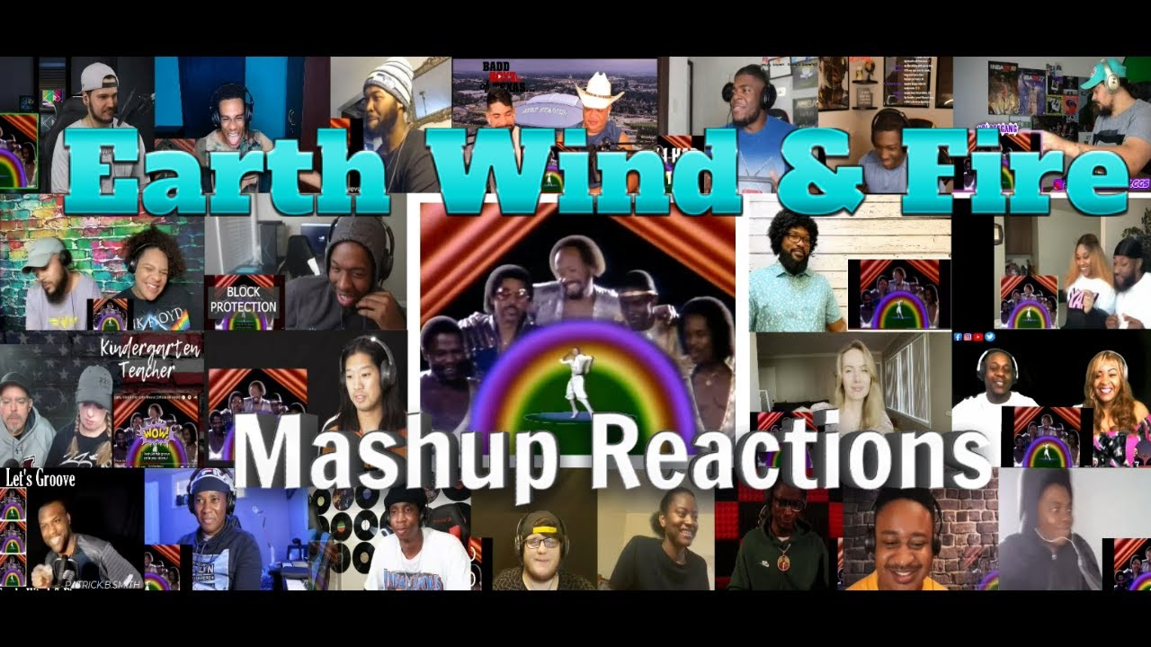 MASHUP REACTION: Earth, Wind & Fire - Lets Groove