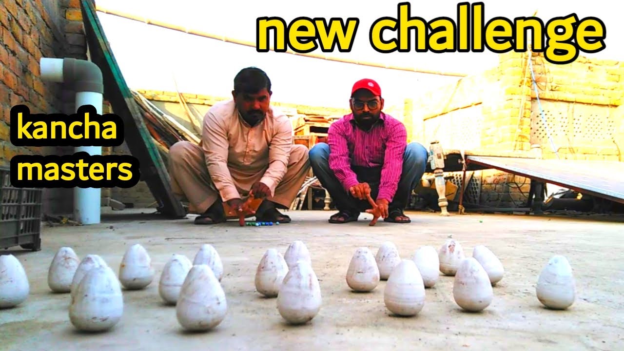 New challenge video hindi kanche Kaise khelte hain how to play Marbles Kancha master village game