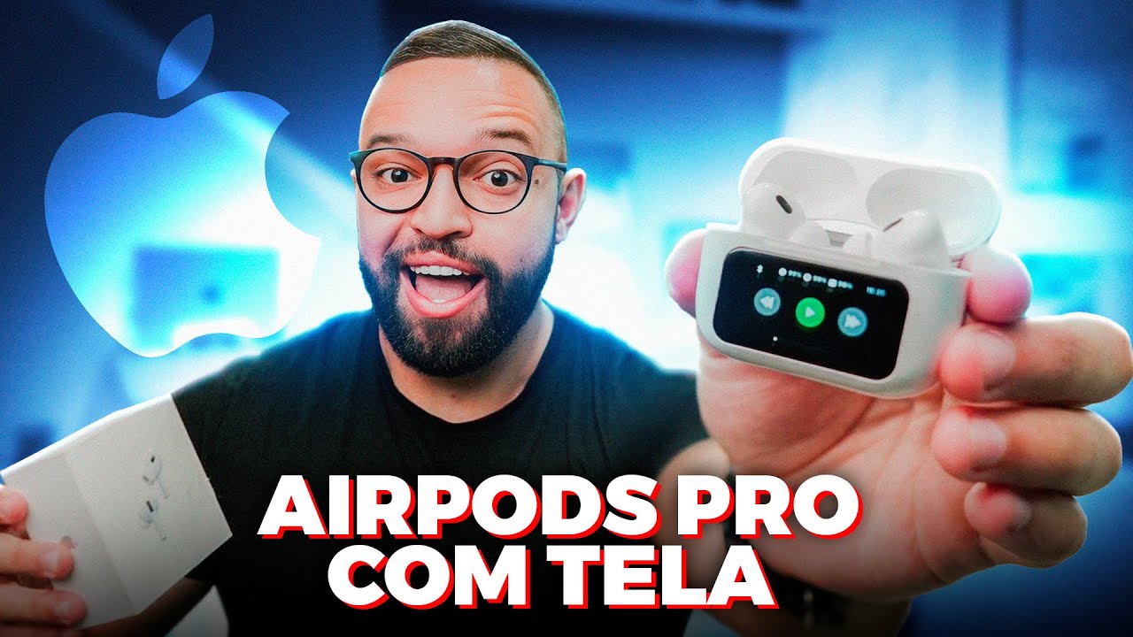 EXCLUSIVO! AirPods Pro com TELA TOUCHSCREEN do AliExpress!