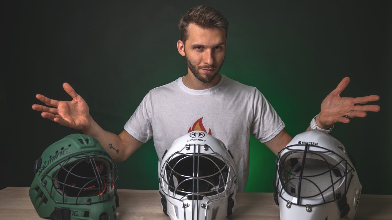 Jak vybrat BRANKÁŘSKOU MASKU/helmu? Kompletní průvodce ⭐️ (Salming, Unihoc, BlindSave)