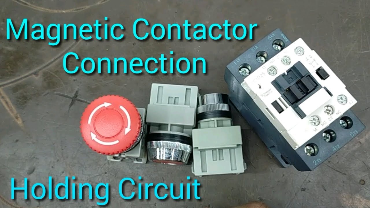 Magnetic Contactor | How it works in Urdu/Hindi