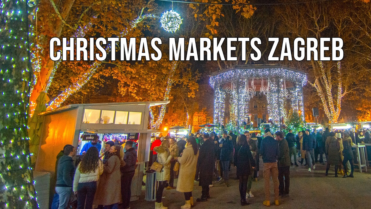 Best Christmas Market in Europe: Advent in Zagreb!
