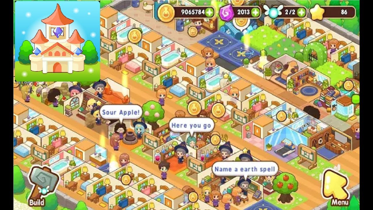 Magic School Story Android / iOS GamePlay / Simulation game / Happy Labs / Mobile game