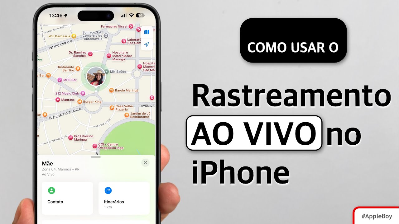 COMO USAR O RASTREAMENTO AO VIVO DOS iPHONES?