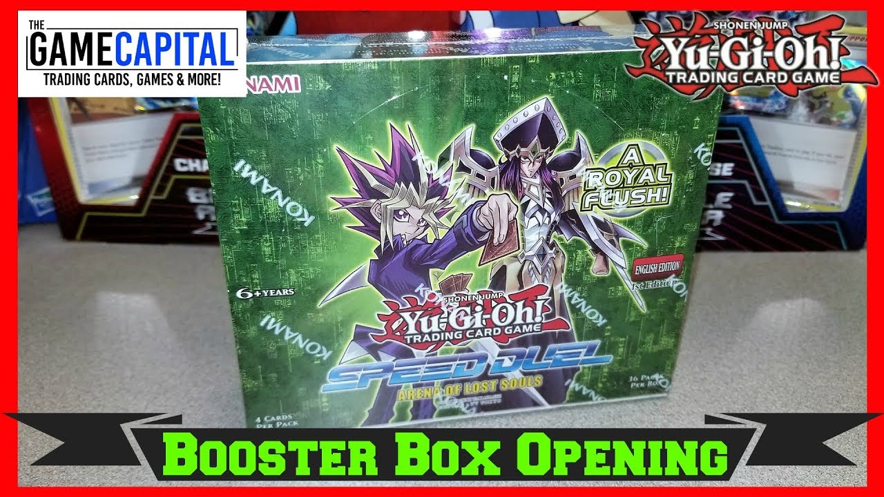 YuGiOh Speed Duel Arena of Lost Souls Booster Box Opening