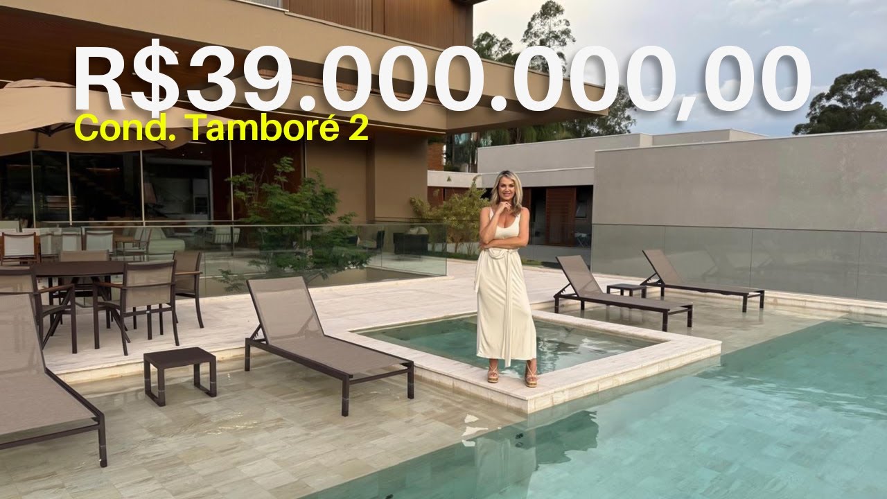 ✨ Mansão nova e imponente, projetada por Rodrigo Latorre | Tamboré 2 - Mari de Lima