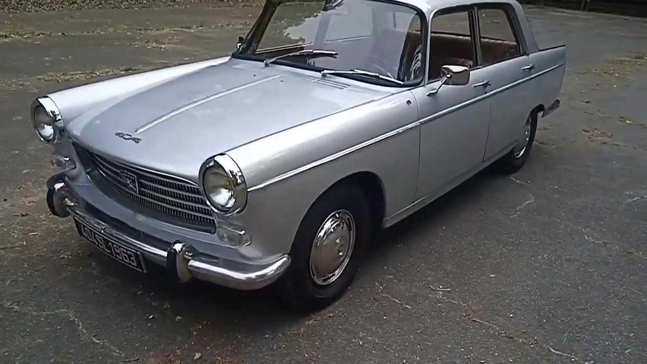 présentation de ma 404 SL ( super Luxe) 1963