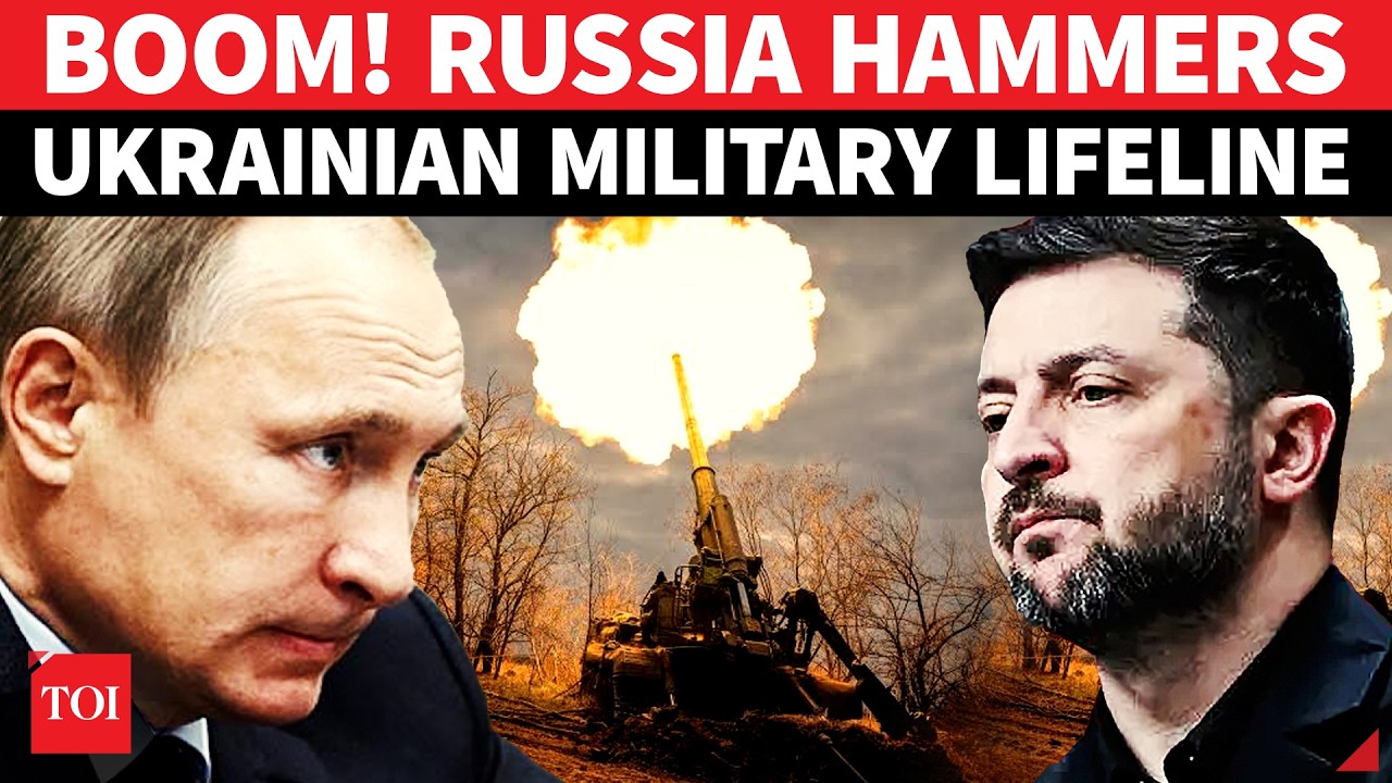 Putin Military DECIMATES Ukraine's Military 'LIFELINE' | Russia Pounds NATO-Linked Cargos | WATCH