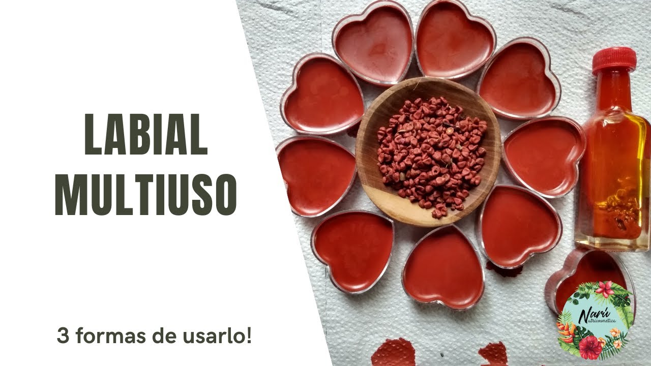 Labial Solido Maquillaje Natural con Nutricosmetica