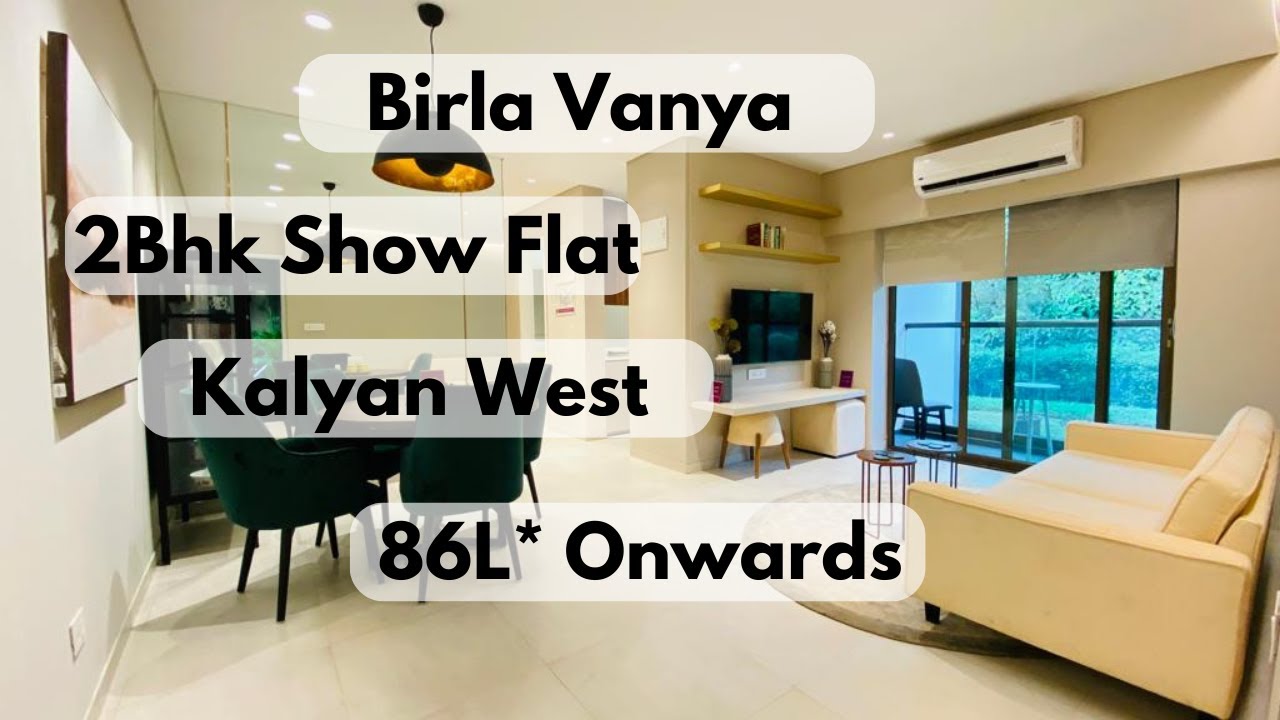 Birla Vanya | Kalyan West | 2BHK Show Sample Flat | Under Construction Project | Call on 8652581223