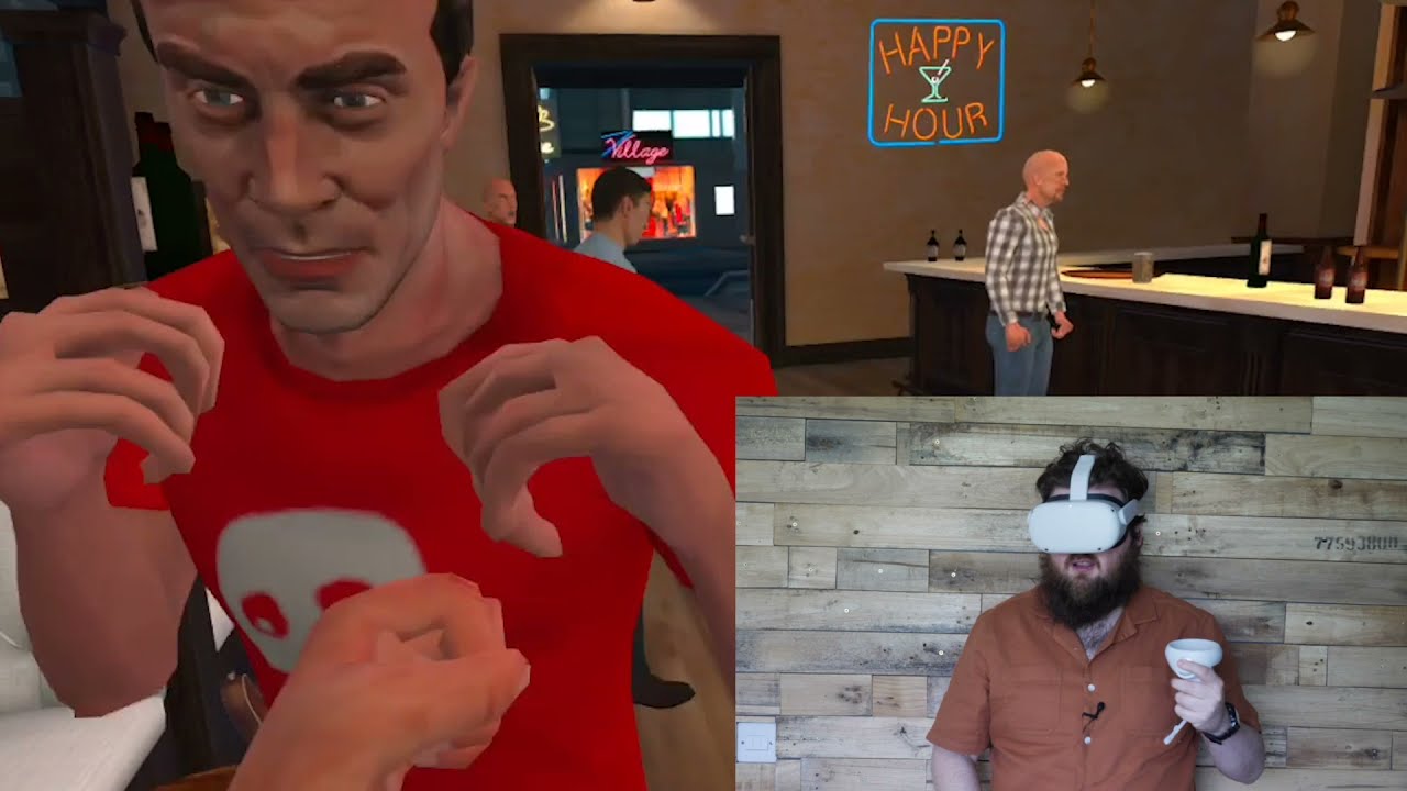 Hardiest Hoore in The Matrix (Drunken Bar Fight Gameplay)
