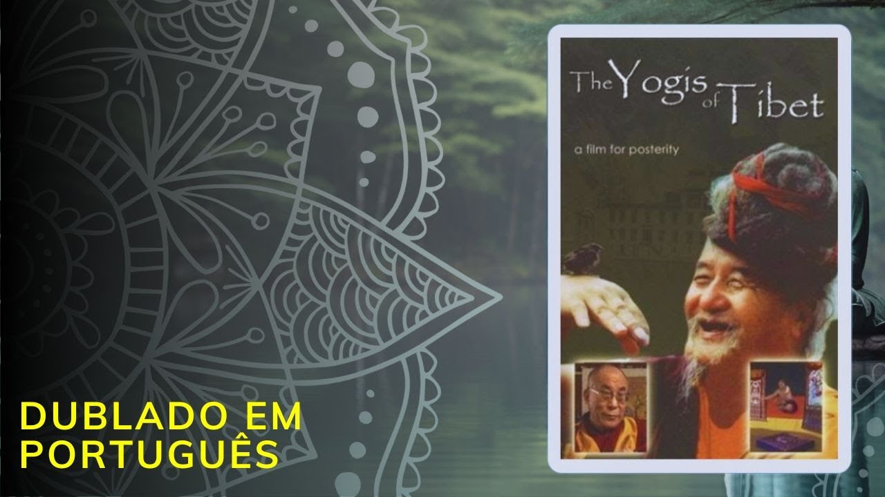 OS YOGIS DO TIBET - RARO DOCUMENT&Aacute;RIO DUBLADO EM PORTUGU&Ecirc;S BR
