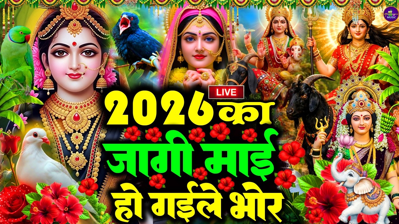 #न्यू देवी गीत 🌺 #जाग ए माई Durga Mata Bhajan 2025 | Bhojpuri devi geet | Durga puja navratri 🌺