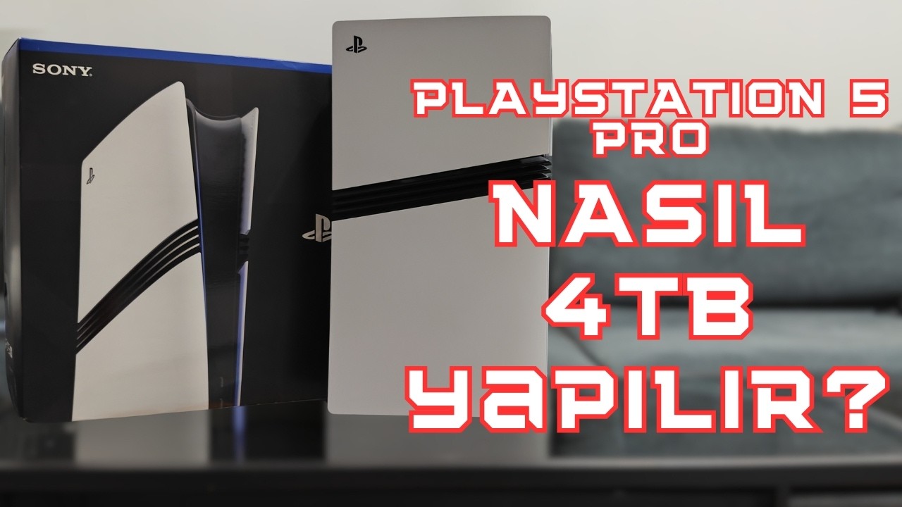4 TB PS5 PRO! Playstation 5 Pro M2 SSD NASIL TAKILIR? #playstation5pro #ps5pro
