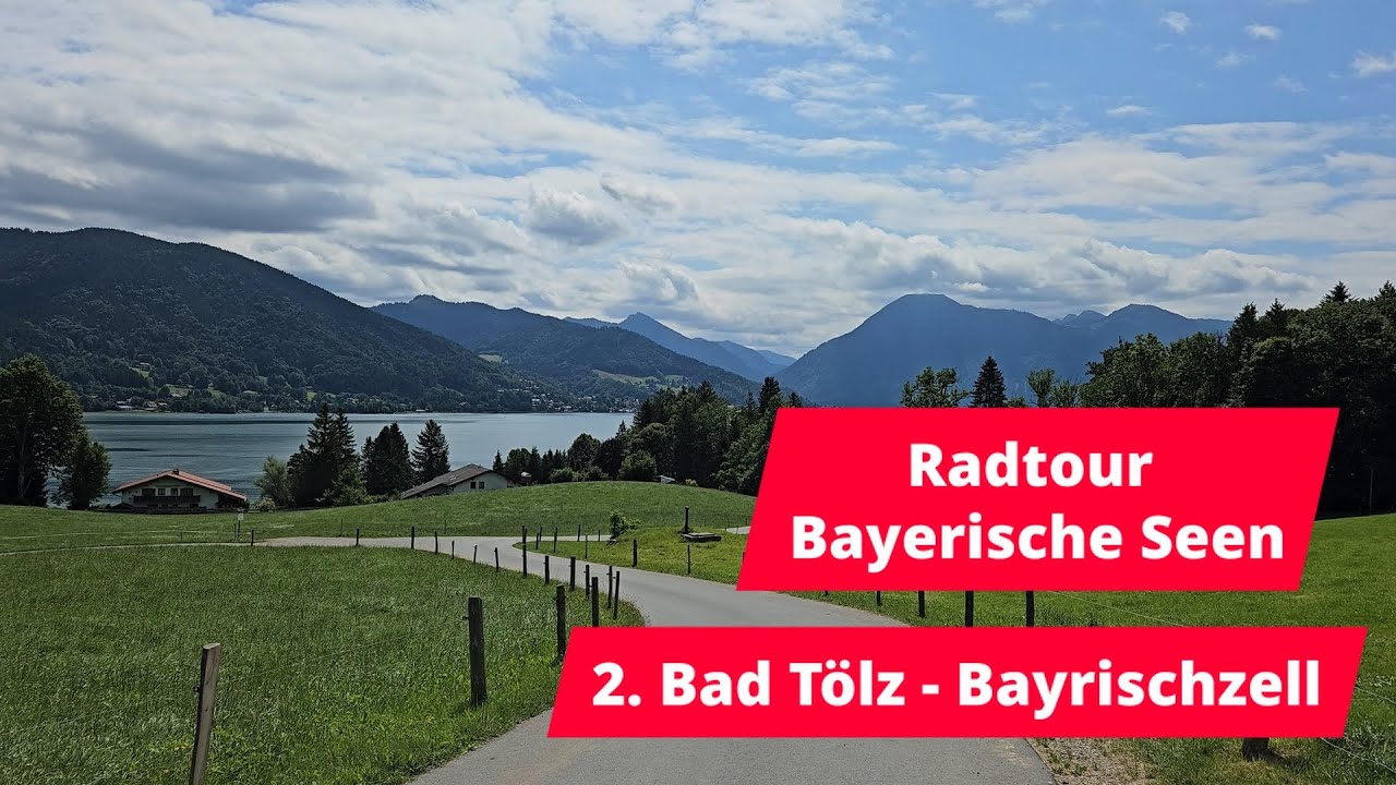 Radtour Bayerische Seen | 2.Etappe Bad Tölz - Bayrischzell | Variante Bodensee Königssee Radweg