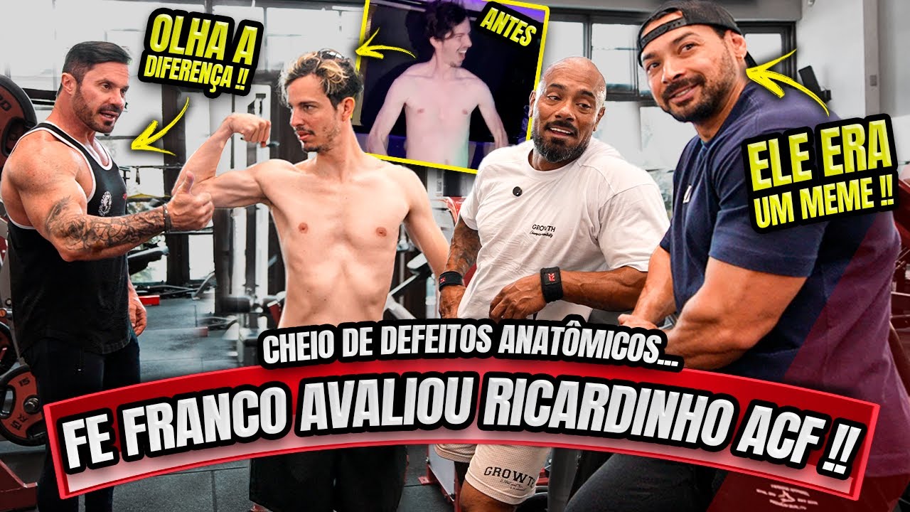 RICARDINHO ACF FOI AVALIADO PELO FELIPE FRANCO !!
