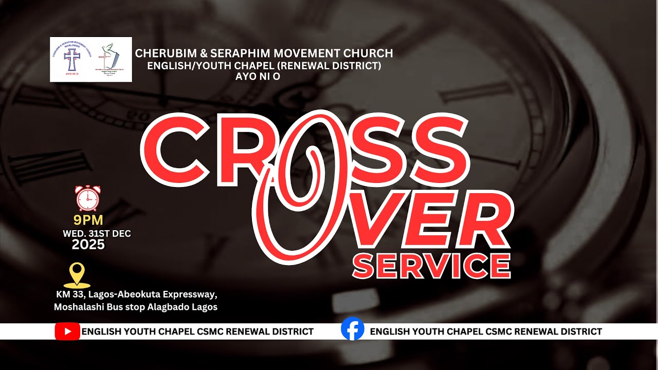 CROSSOVER SERVICE INTO YEAR 2026