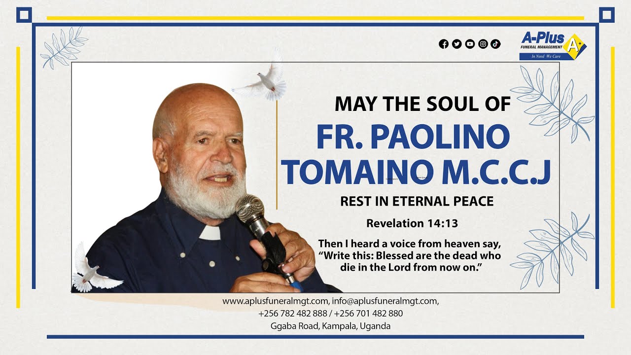 Vigil & Evening Requiem Mass for the Late Fr. Paolino Tomaino MCCJ