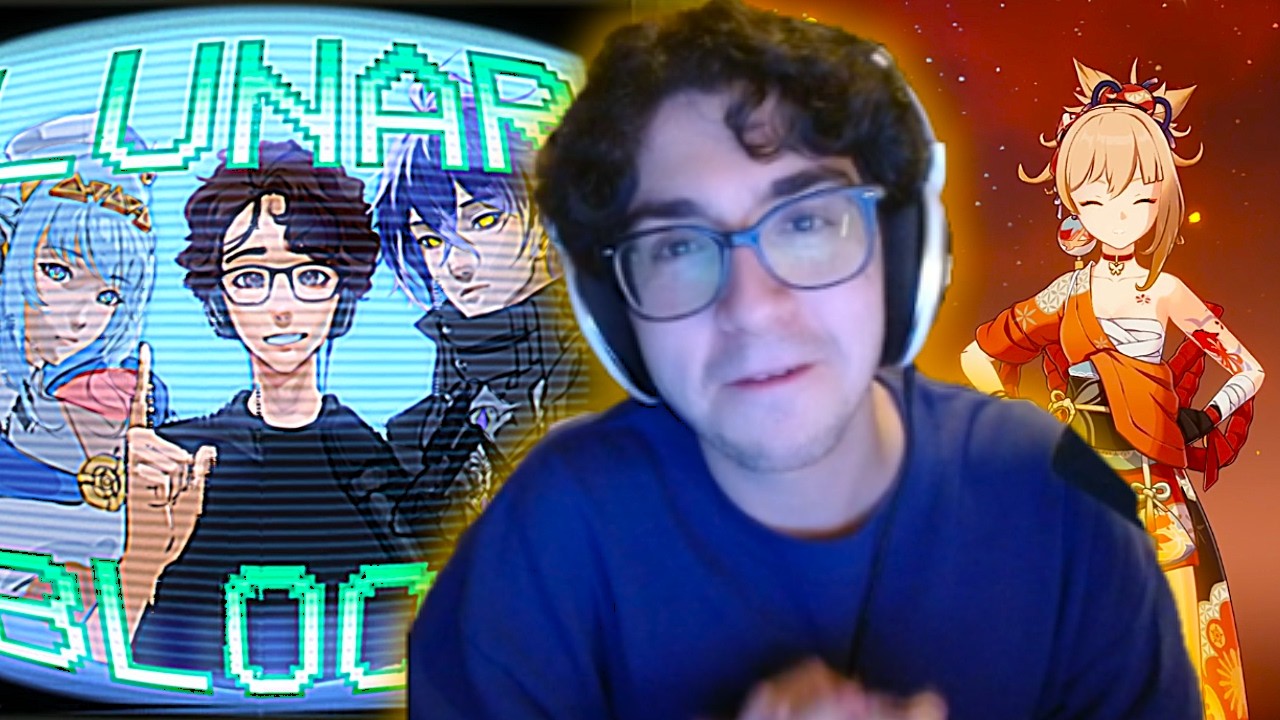 Zy0x watches the LUNAR BLOOM rap song then REVIEWS their YOIMIYA! | Zy0x Clips