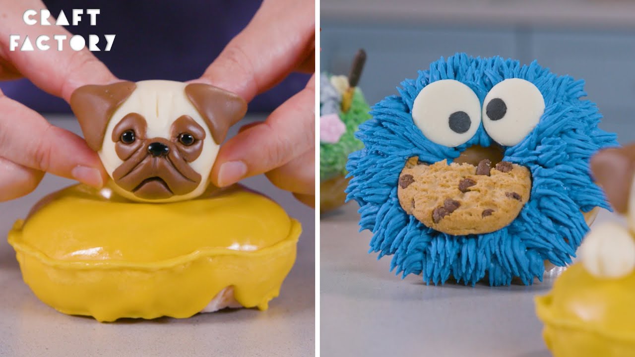 Donut Decorating! We think These Are So Adorable | Cake Factory | Go Nuts For Doughnuts!
