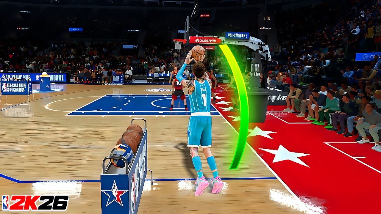 I Snuck LAMELO BAll into the 3 POINT CONTEST on NBA2K26