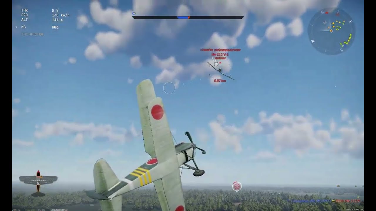Day 5 Part 3 Of War Thunder | Ki-27 Otsu Slays Opponents!