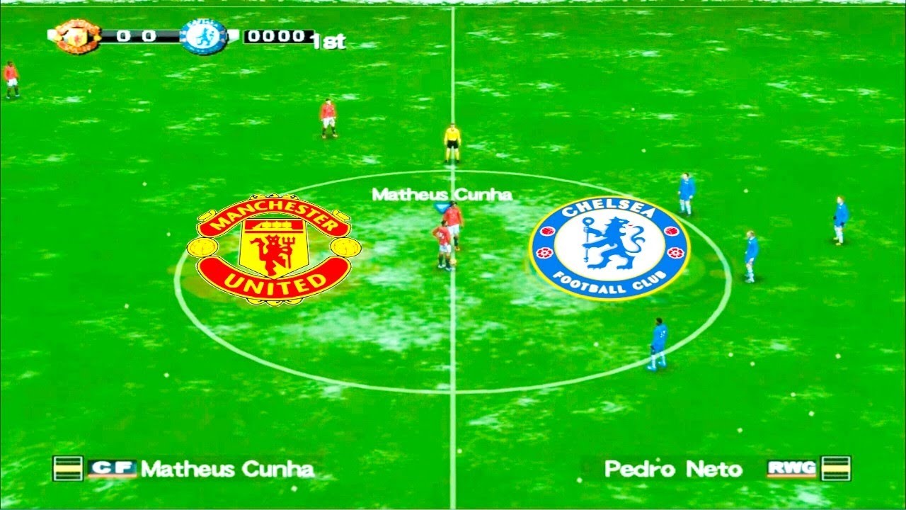 Winning Eleven 2026 - Manchester United VS Chelsea I PS 2