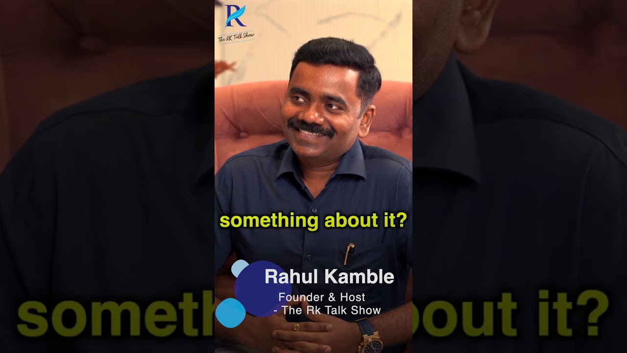The RK Talk Show| Rahul Kamble| Divya Salaskar| Late Saheed Vijay Salaskar