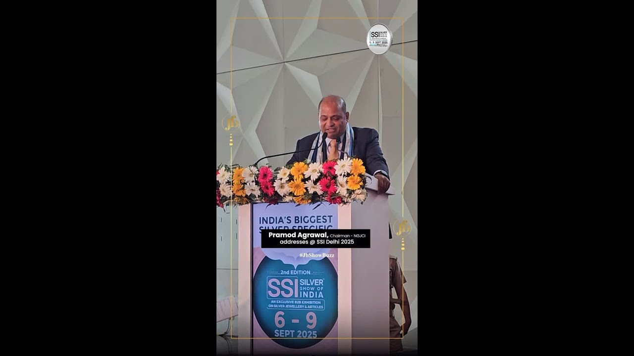 Pramod Agrawal, Chairman - NGJC addressing at SSI, Delhi - 2nd Edition 2025