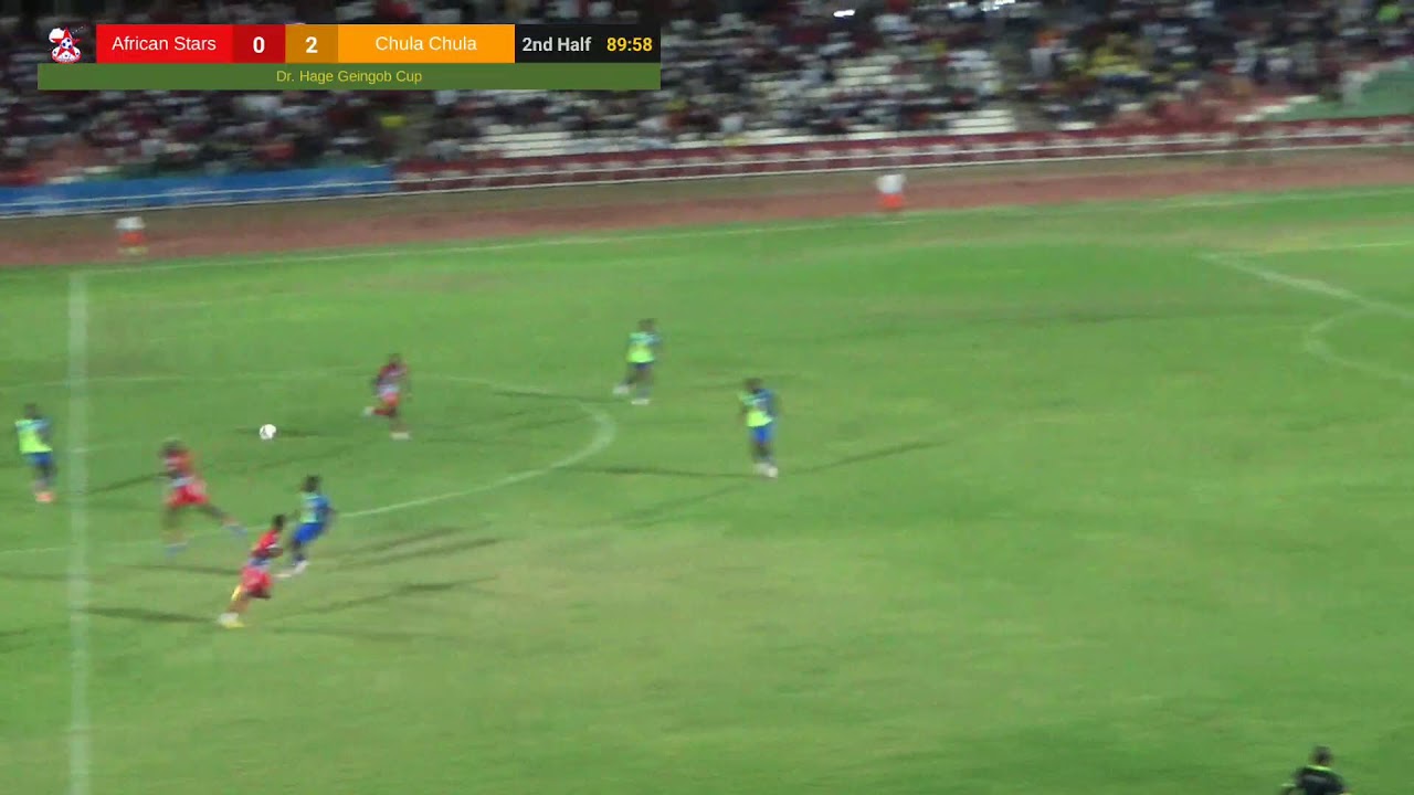 African Stars VS Eeshoke Chula Chula (10th edition of the Dr. Hage Geingob Cup)