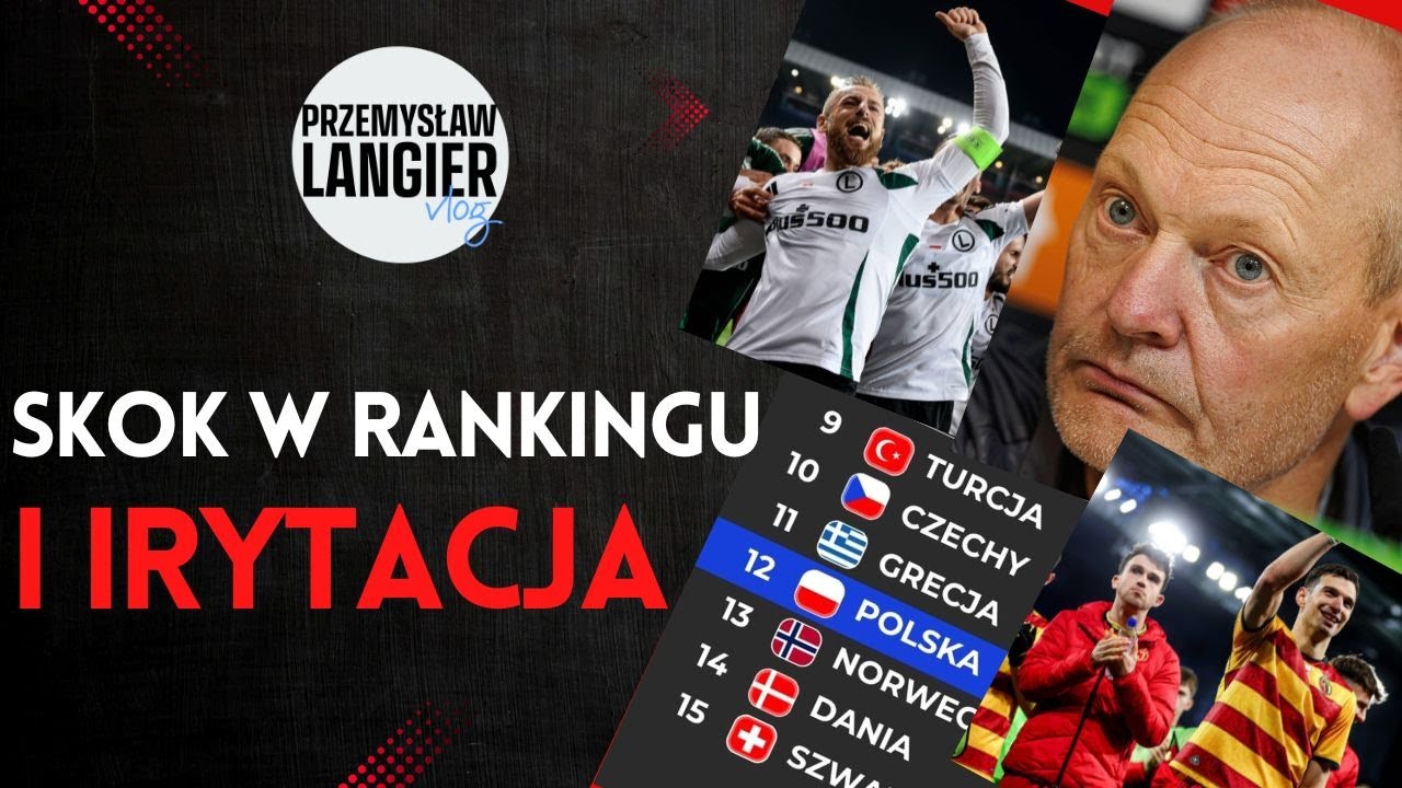 RANKING UEFA. HISTORYCZNY AWANS, HISTORYCZNY WSTYD. CO Z TOP 10? | Ekstraklasa | Legia | Lech | Jaga