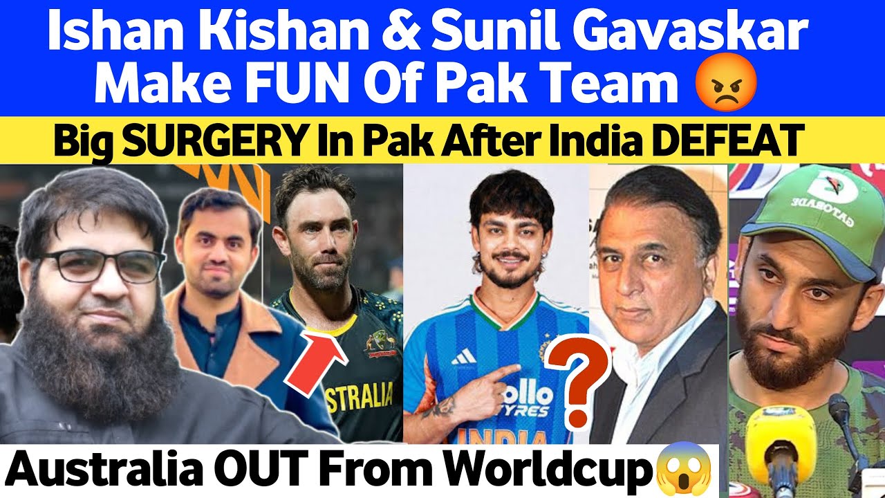 Pak Media ANGRY On Ishan Kishan SHOCKING Remarks After Beating Pak | Australia OUT From Worldcup 😱