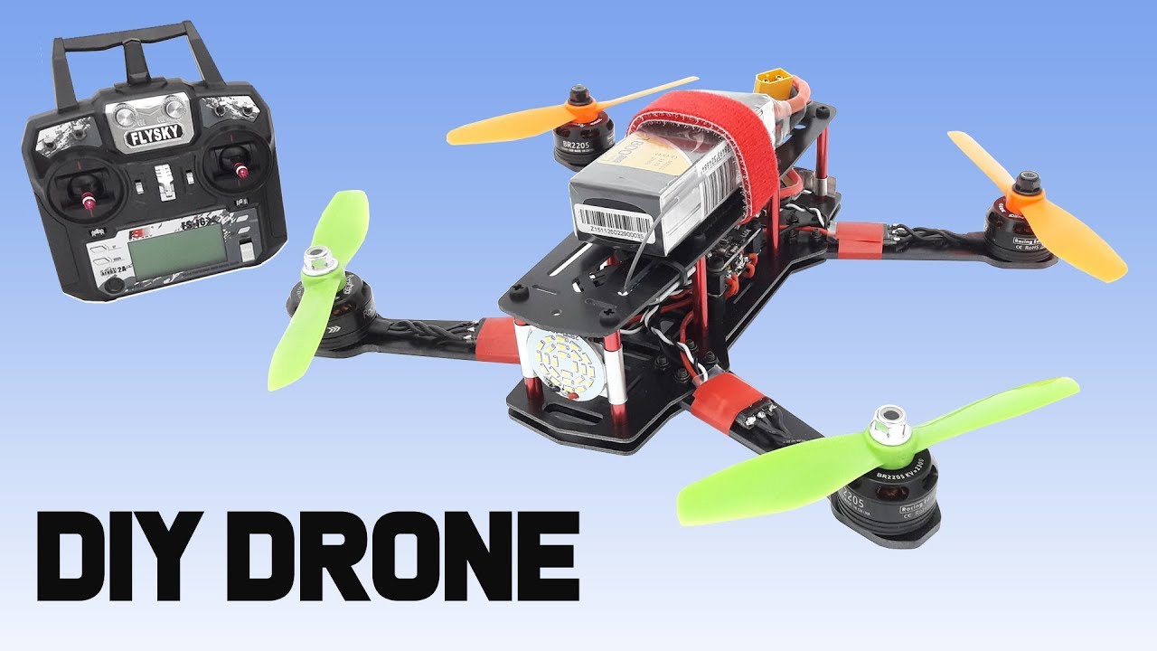 How To Make Racing Drone (Beginner & Intermediate). DIY Quadcopter