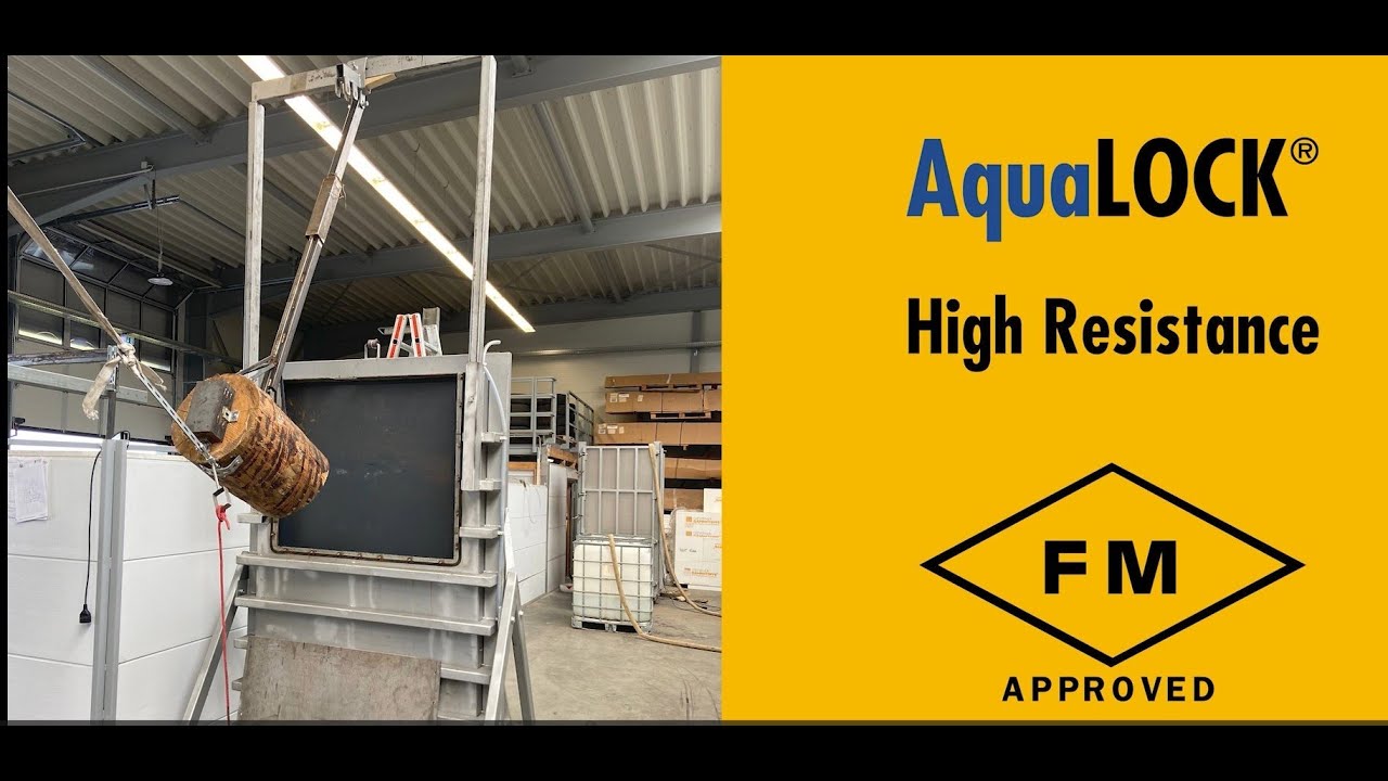 AquaLOCK&reg; High Resistance &ndash; Now FM Approved (Short version)
