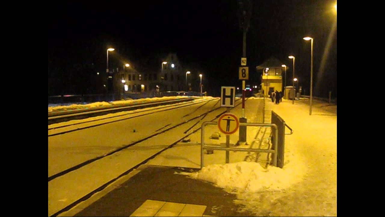 Winter im Bahnhof Winnweiler