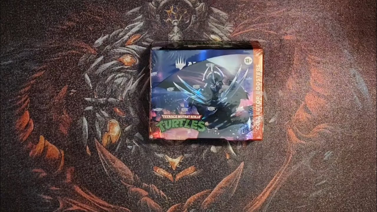 Magic the gathering: teenage mutant ninja turtles collector box opening!!!