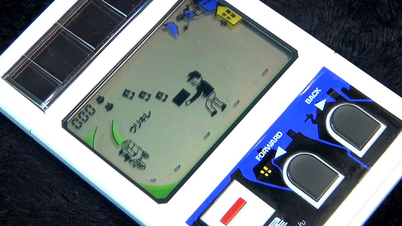 【電子ゲーム】カシオ ソーラーゲーム チャルメラおじさん CG-20 マネー＆ボン casio Charumera Uncle MONEY AND BOMB japan game 1982 ブラゼ
